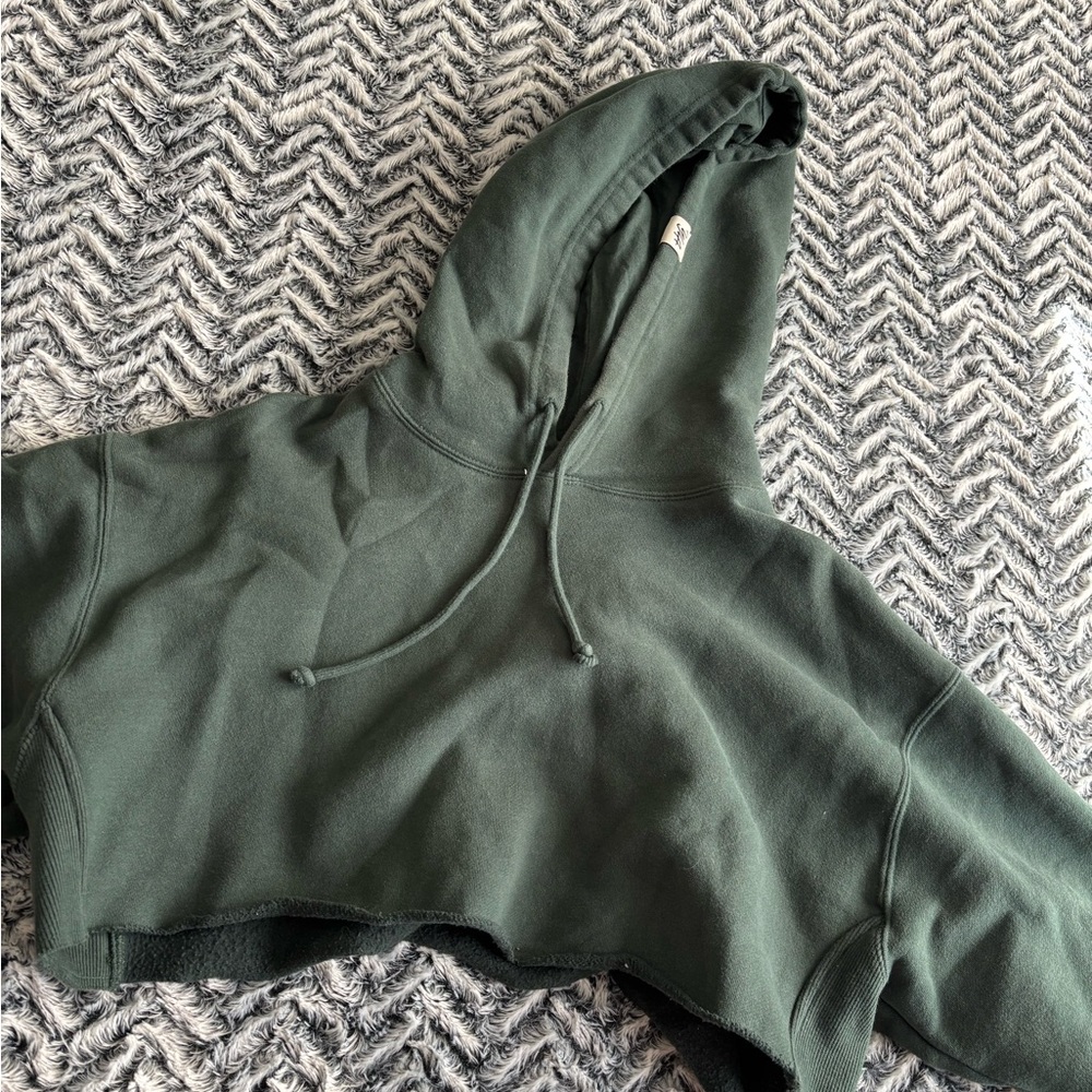 Women’s green hoodie